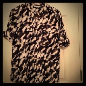 Calvin Klein houndstooth top